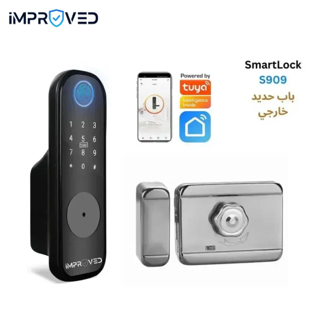  IMPROVED Outdoor Smart Door Lock S909