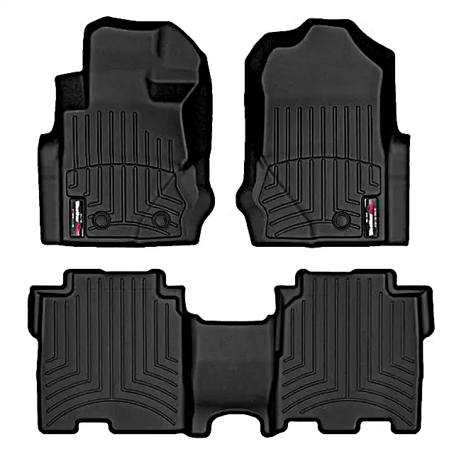  WEATHERTECH Floorliner HP Black Ford Bronco 4DR 2021-2023