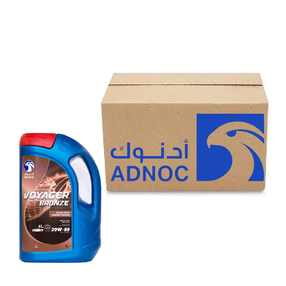 أدنوك 20W-50 زيت محرك اصطناعي 4 لتر كرتون 6 علب