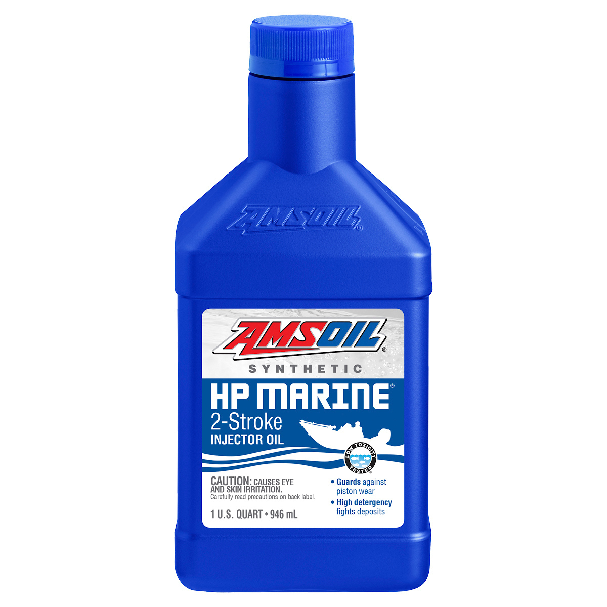 AMSOIL HP Marine Synthetic 2-Stroke Oil HPMQT