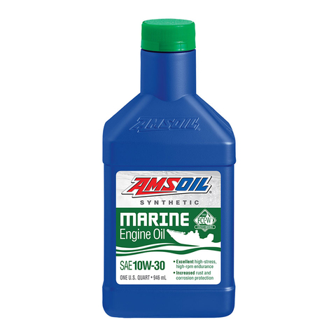 AMSOIL 10W-30 Synthetic Marine Engine Oil 