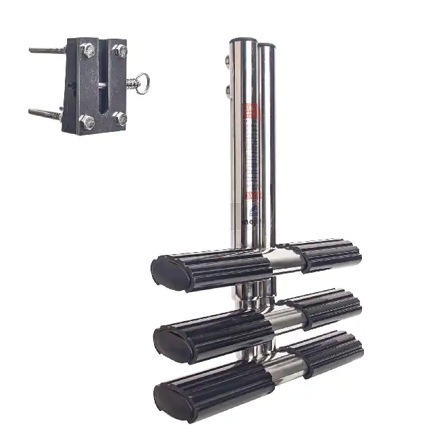 BAB AL BURHAN Stainless Steel Telescopic Sports Dive Ladder 3-Step 