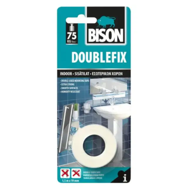 BISON Double Fix Card 1.5M X 19Mm