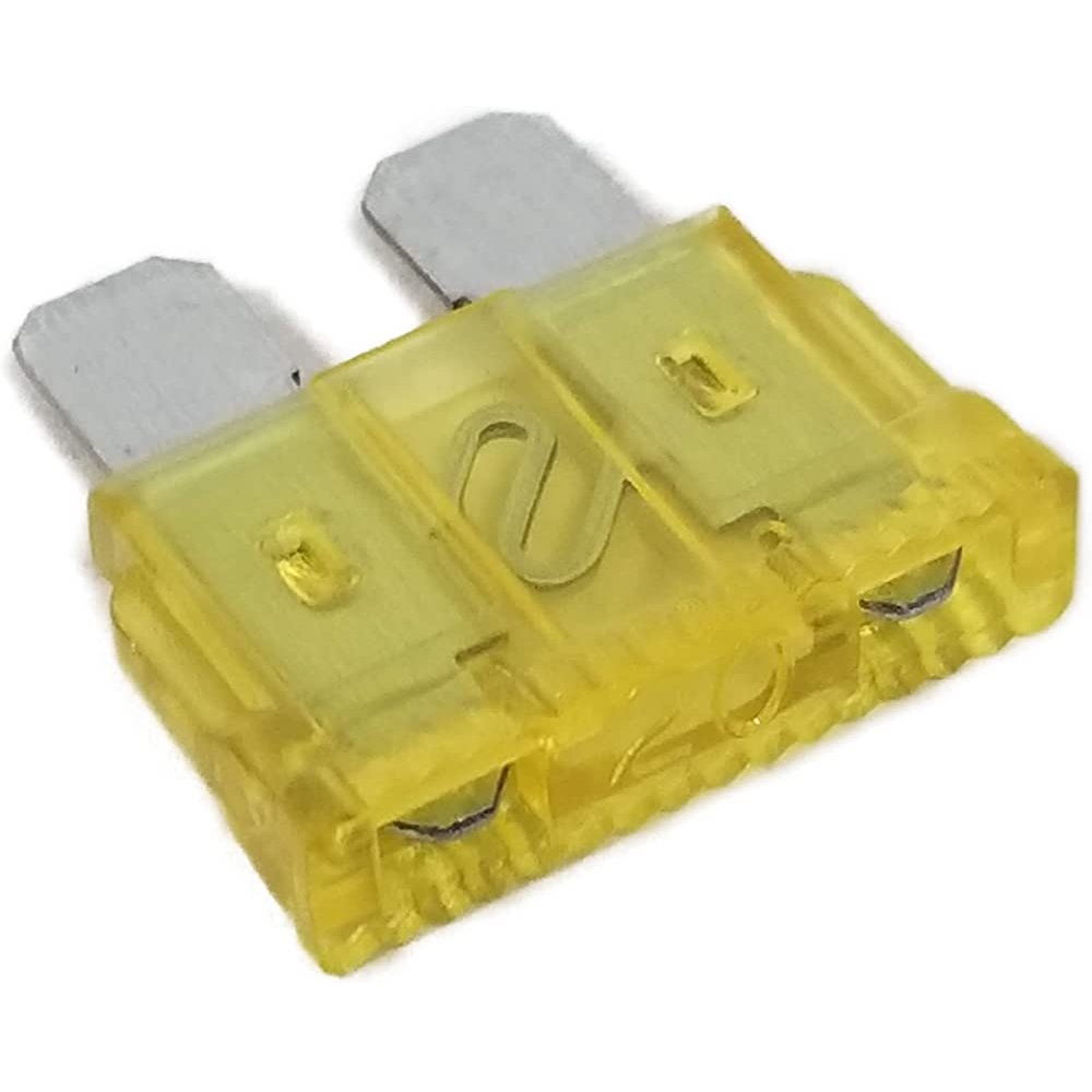 Benton Maxi Fuse 20 Amp Yellow Color Top