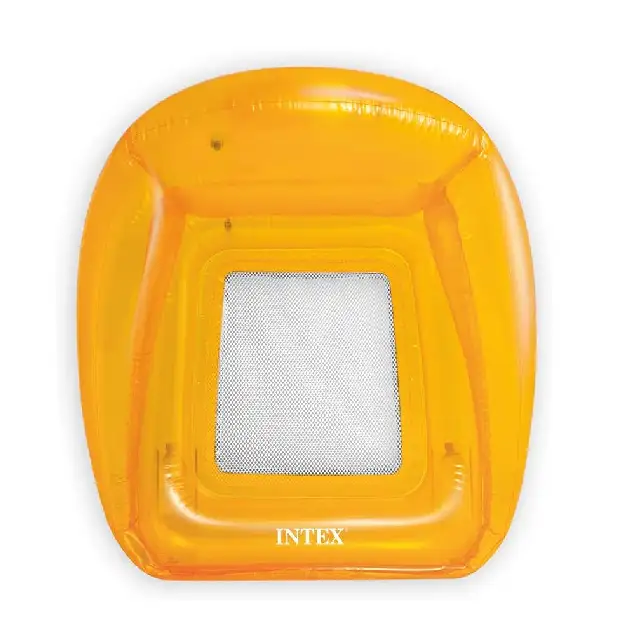 INTEX Transparent Lounge - Orange