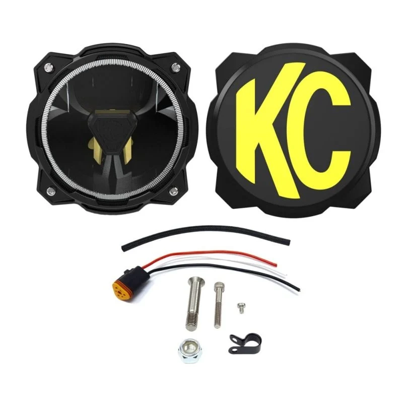 KC HILITES Gravity Titan Led add on Spot Beam 1 Ring Compatable with any Gravity Titan Light Bar