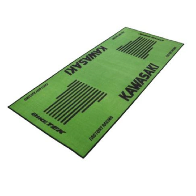 Kawasaki Garage Pit Mat color Green 190x80cm 