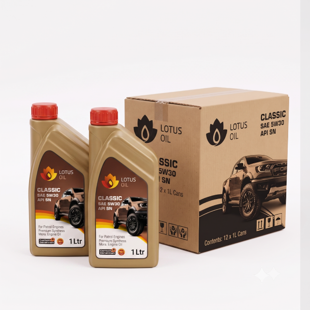 LOTUS Engine Oil 5W-30 1L Carton of 12 Pieces