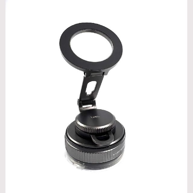 LZEL MagVortex Edge Vacuum Suction Phone Holder 360 Rotation