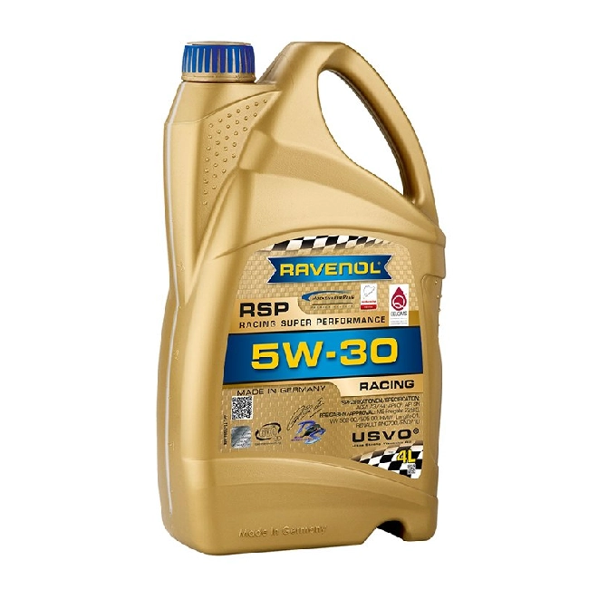 RAVENOL 5W-30 Fully Synthetic Engine Oil Racing Super Performance 10000 KM 4L
