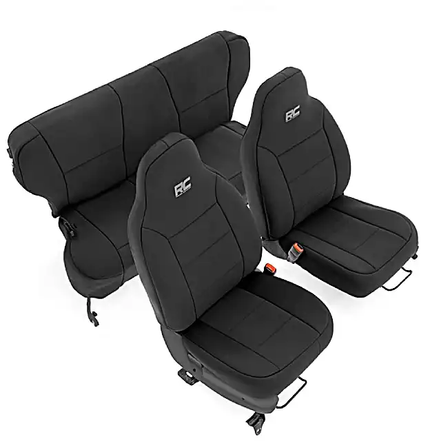 RC Seat Covers First and Second Row for Jeep Cherokee XJ 1984–2001