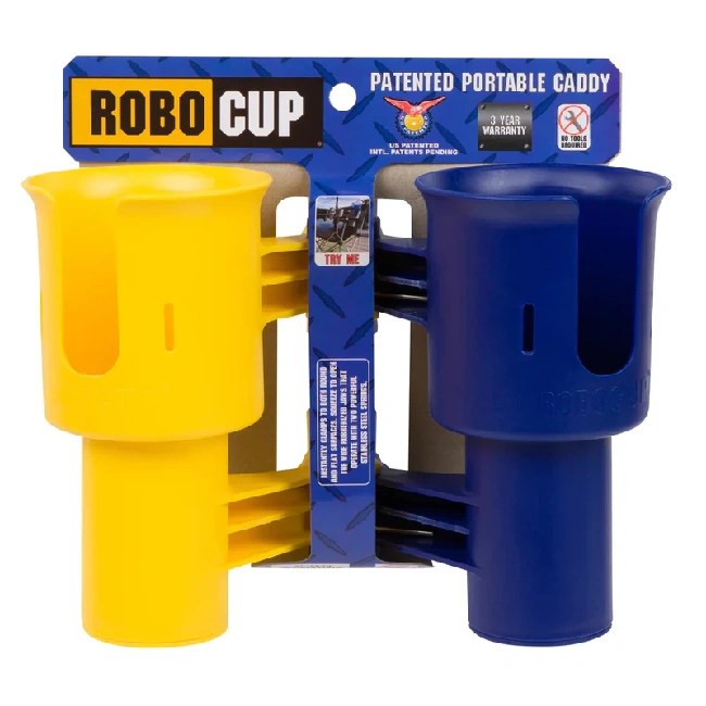 ROBOCUP Holder Yellow & Navy