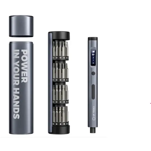 SEAH STORE Roller Electric Screwdriver Precision Power & Versatility with OLED Display and 62 Bits