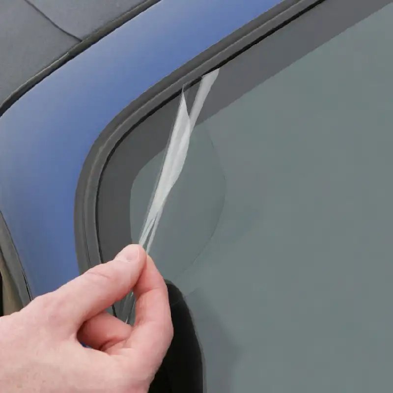 SHINE CLEAN Only Removal of Old Front Car Glass Protection