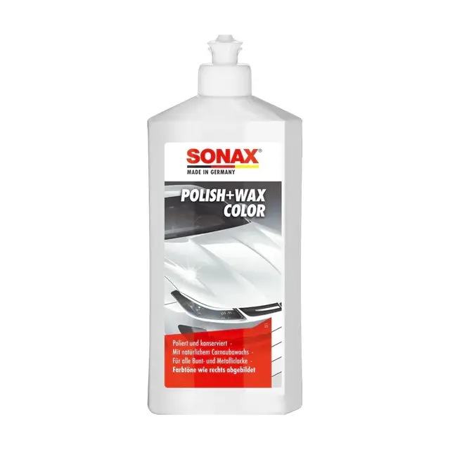 SONAX Polish & Wax Color White