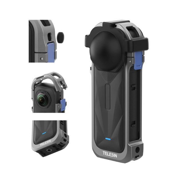 TELESIN Full Cage Protection for Insta360 X5