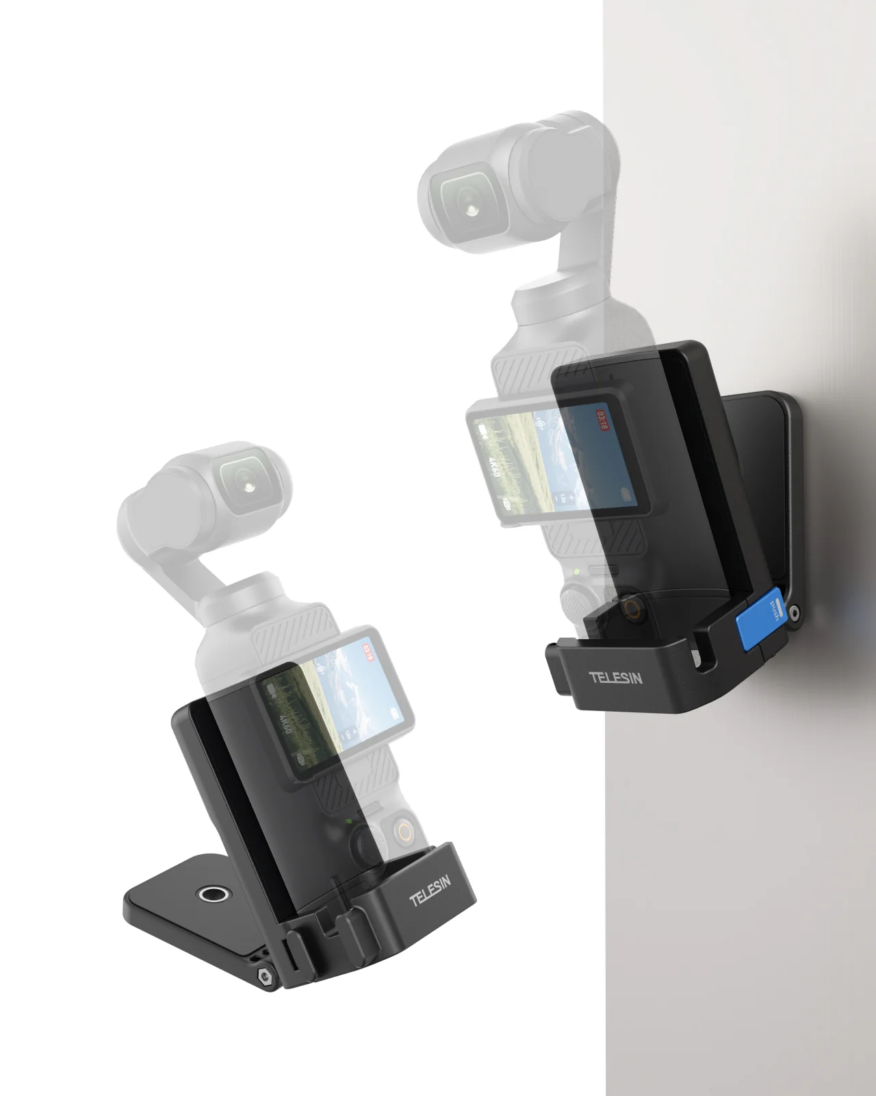 TELESIN Magnetic Mount Stand for Osmo Pocket 4 - 3