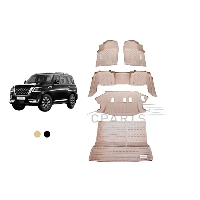 THE SOLID SHIELD Floorliner Set for Nissan Patrol 2010-2021