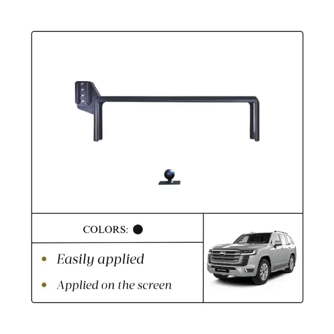 WEWE Car Display Stand with Ammunition Depot for NISSAN Patrol 2020-2024