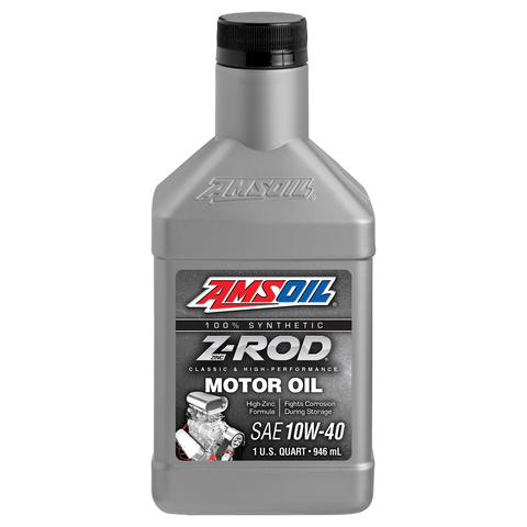 أمزويل زي رود® 10W-40 زيت محرك اصطناعي معالج مع زنك عالي للمكاين القديمة - السمول والبيج بلوك وايضا للبلورات